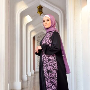 Model(1035) Abaya Crepe
