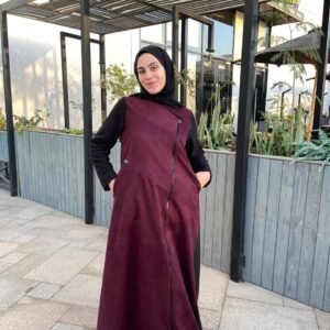 Model(1053) Winter Abaya